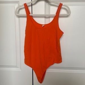 Nordstrom BP orange bodysuit